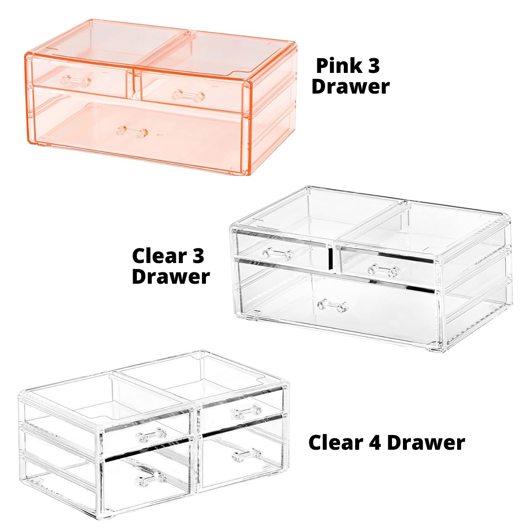 Custom, personalized acrylic jewelry or accessory box