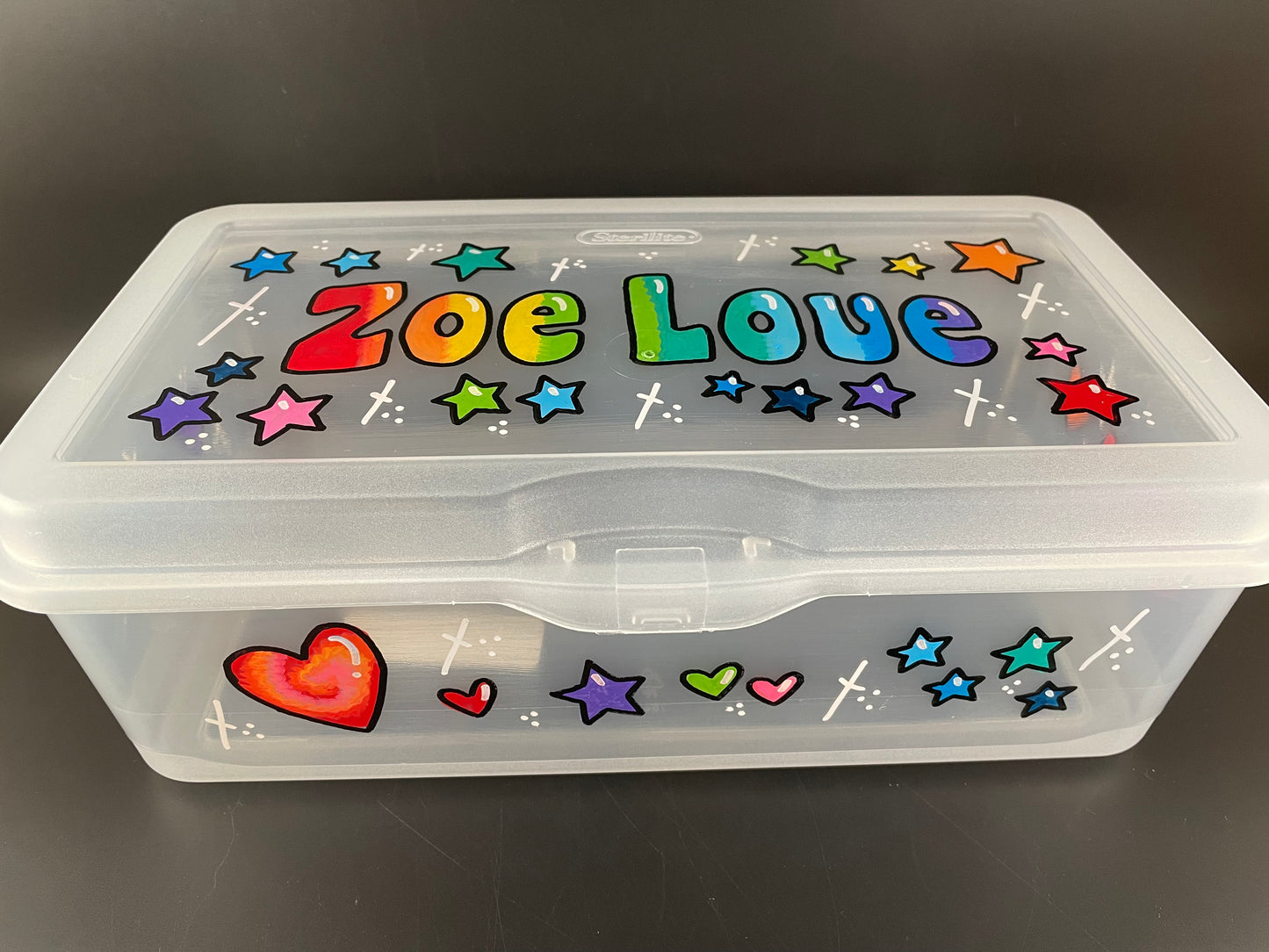 Hand-painted personalized small box