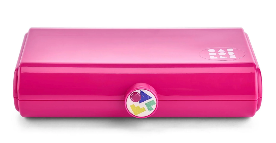 Custom, hand-painted, personalized Caboodles "Take it" touch up tote